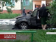 В Орле на Комсомольской сгорел автомобиль