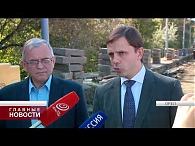 Клычков проинспектировал ремонт моста "Дружбы"