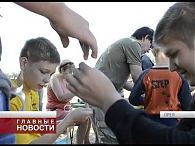 "Школа юного архитектора" провела открытый урок на озере "Светлая жизнь"