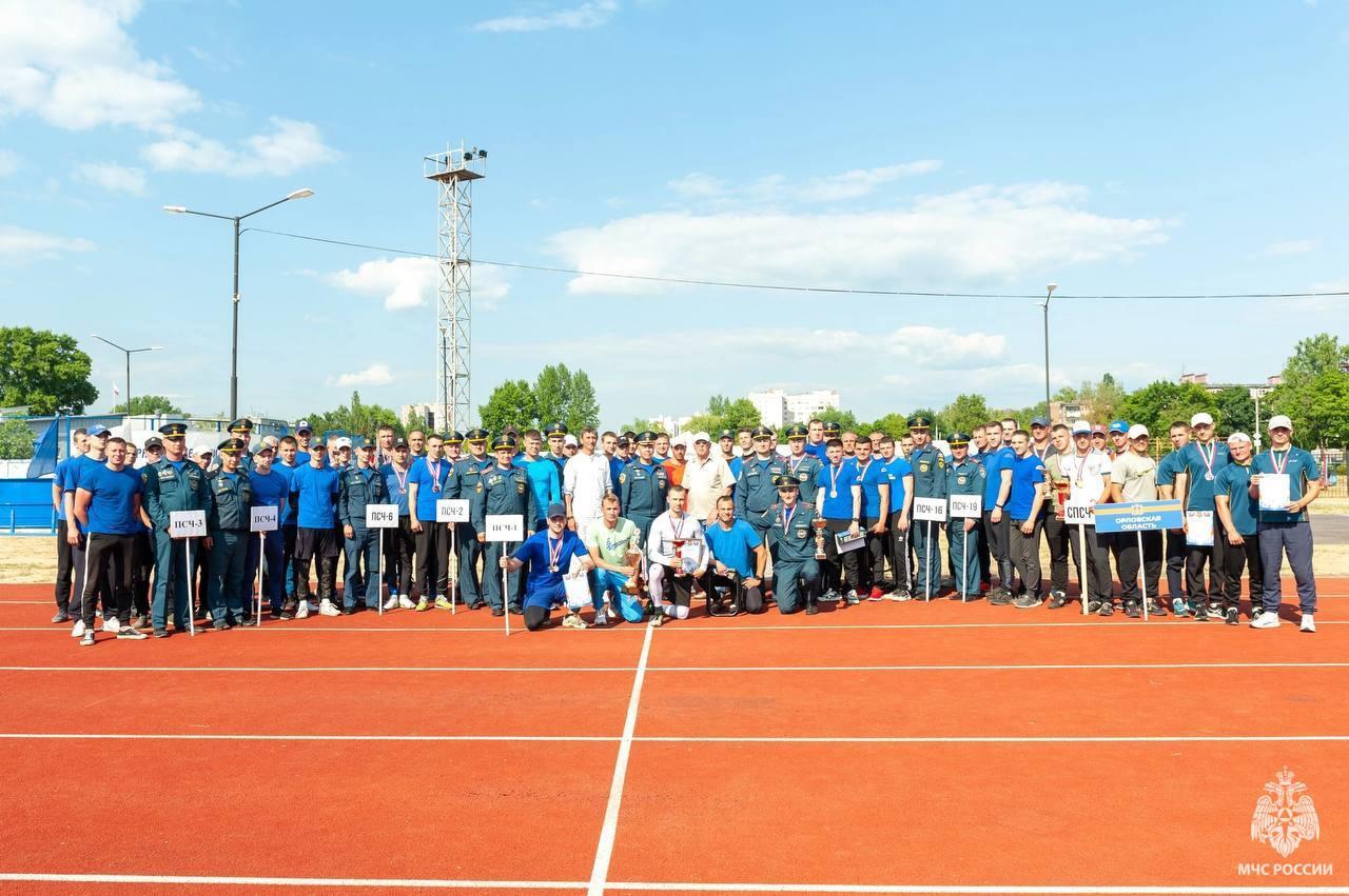 Орловские огнеборцы вошли в число призеров на чемпионате ГУ МЧС по Брянской области