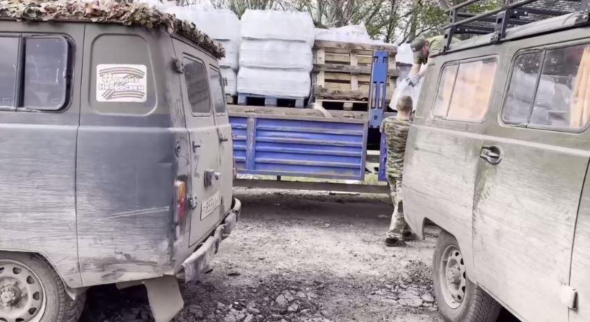 20 тонн питьевой воды доставили орловчане в Авдеевку