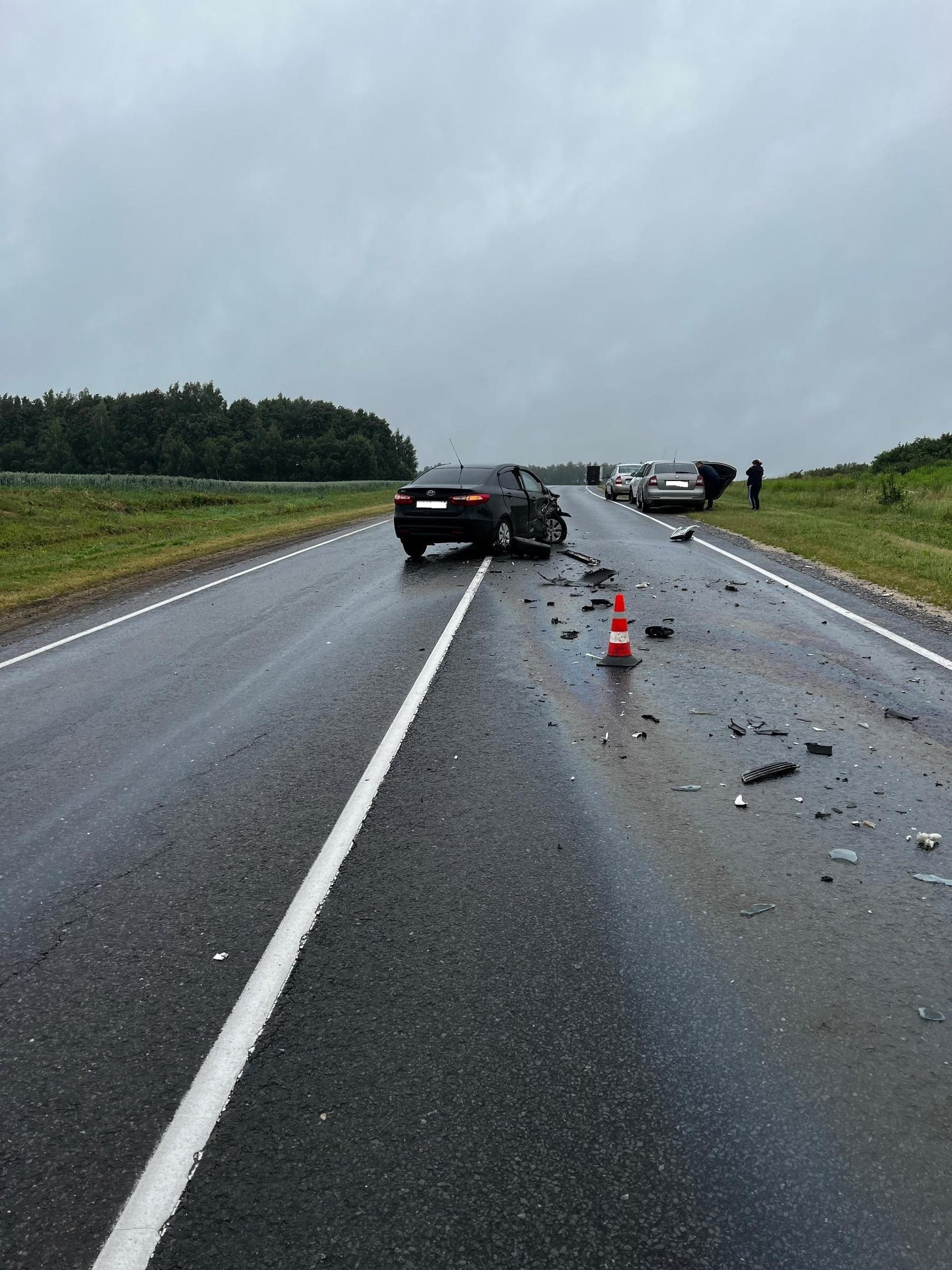 Опасная встречка: на орловской дороге в ДТП пострадала маленькая пассажирка