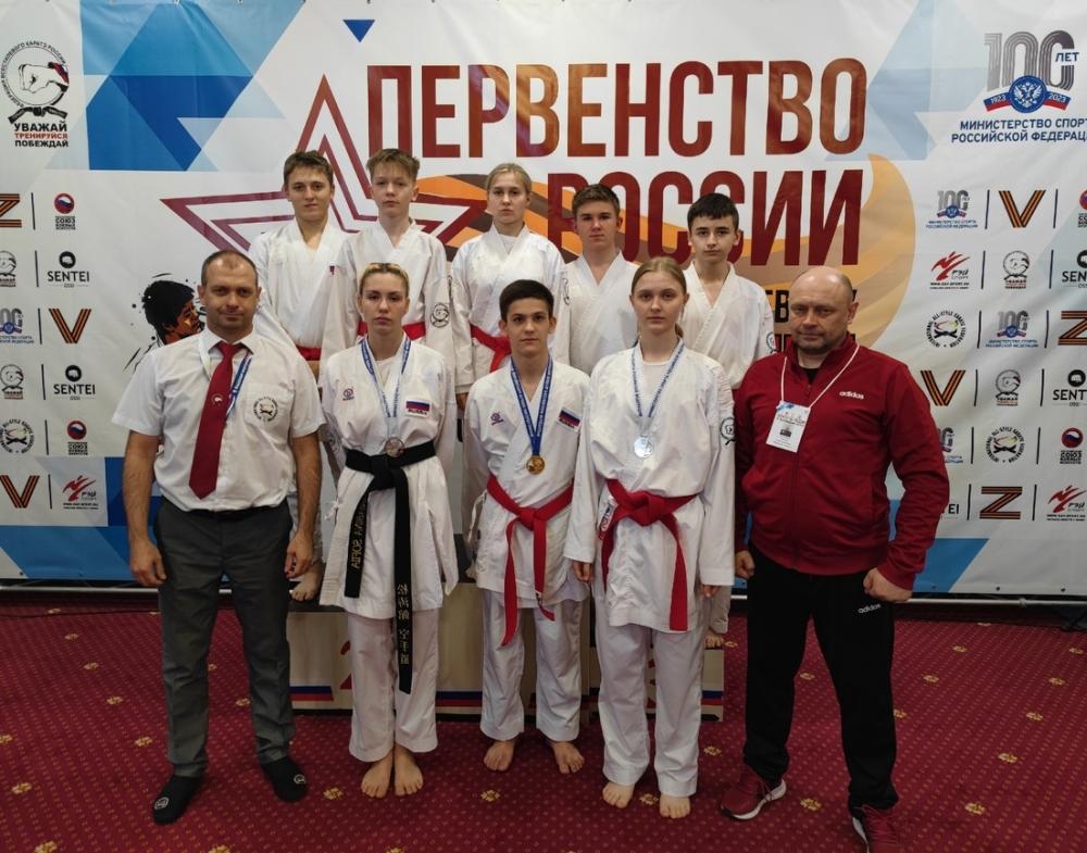 Четыре медали завоевали орловские спортсмены на первенстве России по всестилевому каратэ