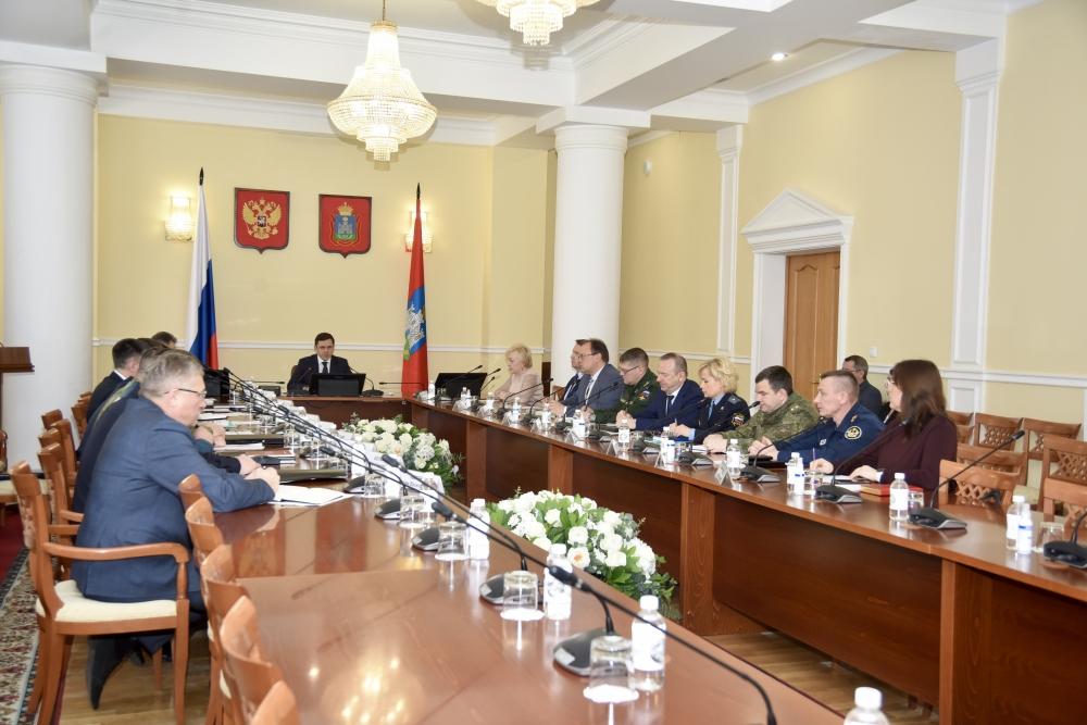 Антитеррористическую защиту орловчан обсудили на заседании регионального оперштаба