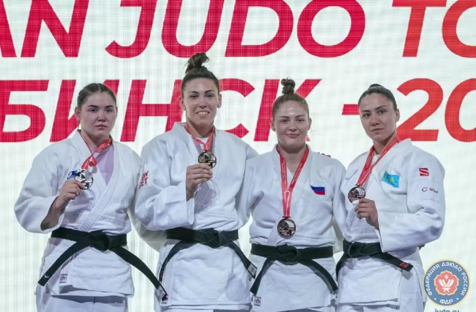 Орловчанка Антонина Шмелева победила на этапе международного турнира по дзюдо