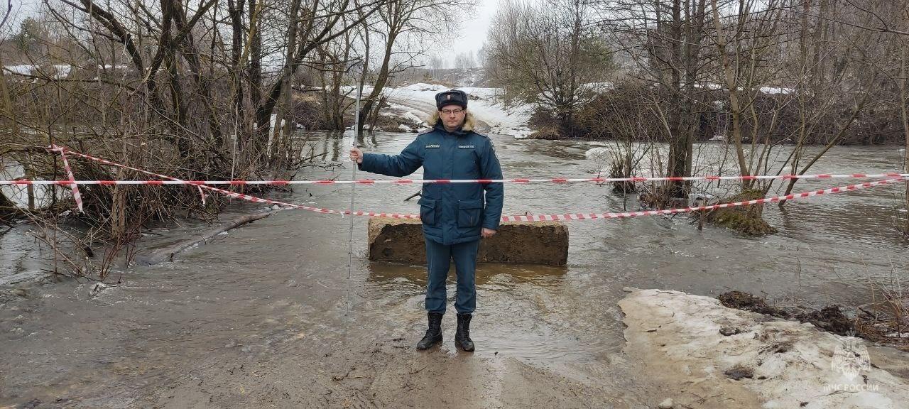 В Орловской области подтоплено восемь низководных мостов