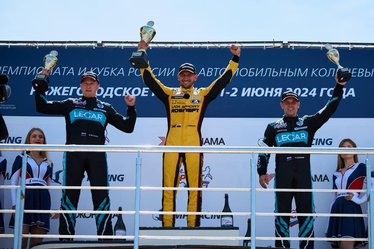 Орловские гонщики победили на очередном этапе Российской серии кольцевых гонок.
