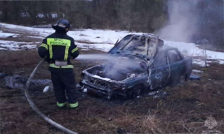 С начала года в Орловской области произошло 15 пожаров на автотранспорте