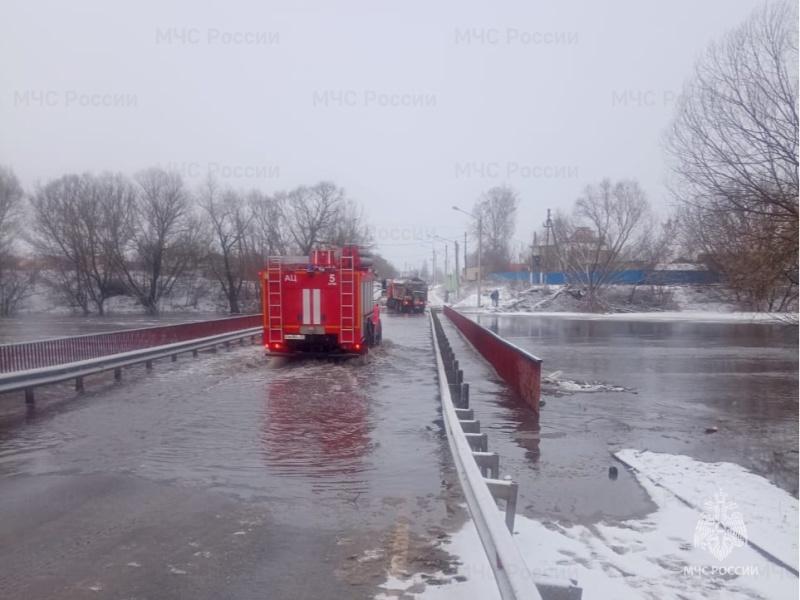 В Малоархангельском районе и Орловском округе организовано два временных пожарно-спасательных поста