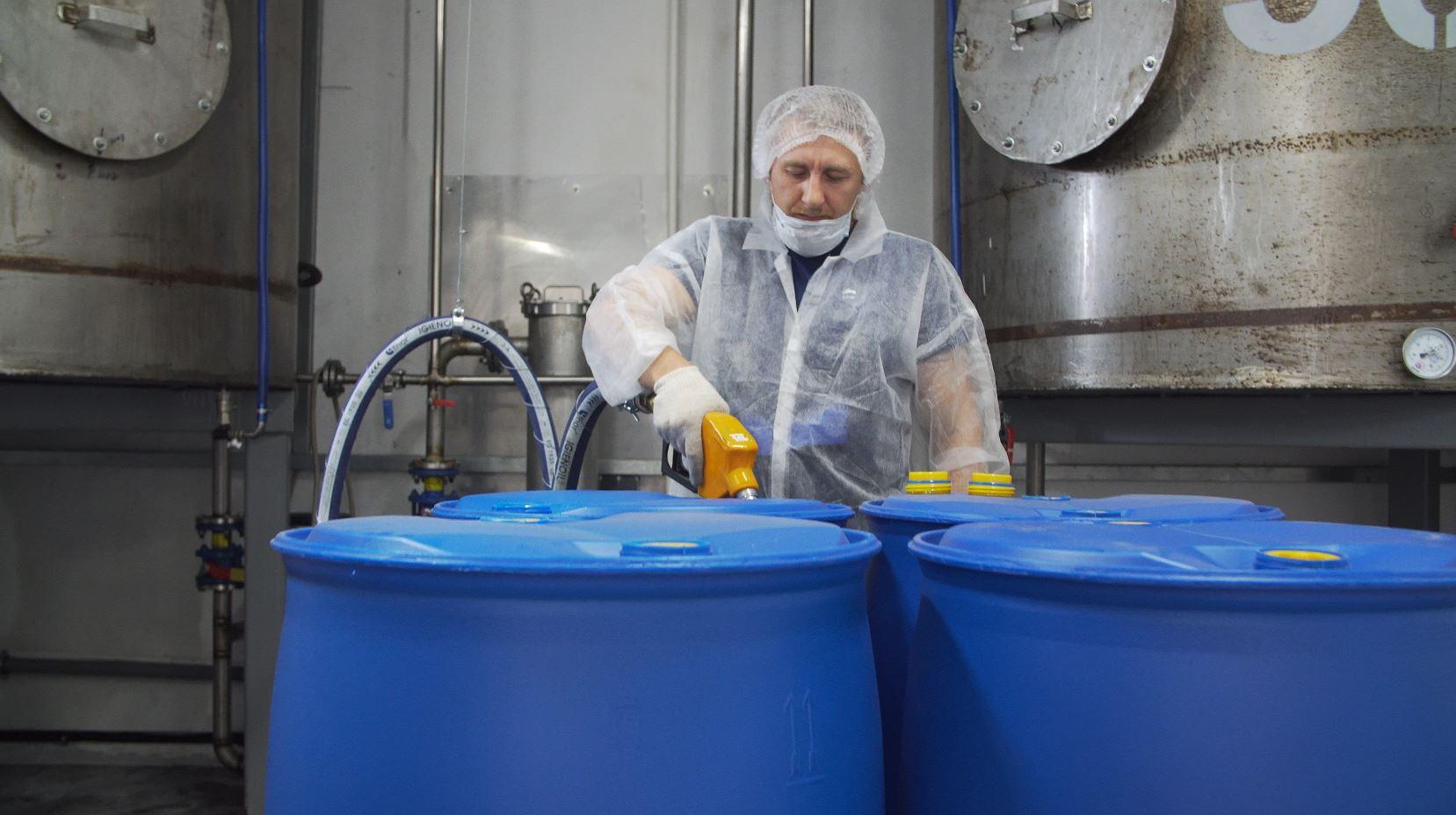 В Орловской области выросло производство подсолнечного масла