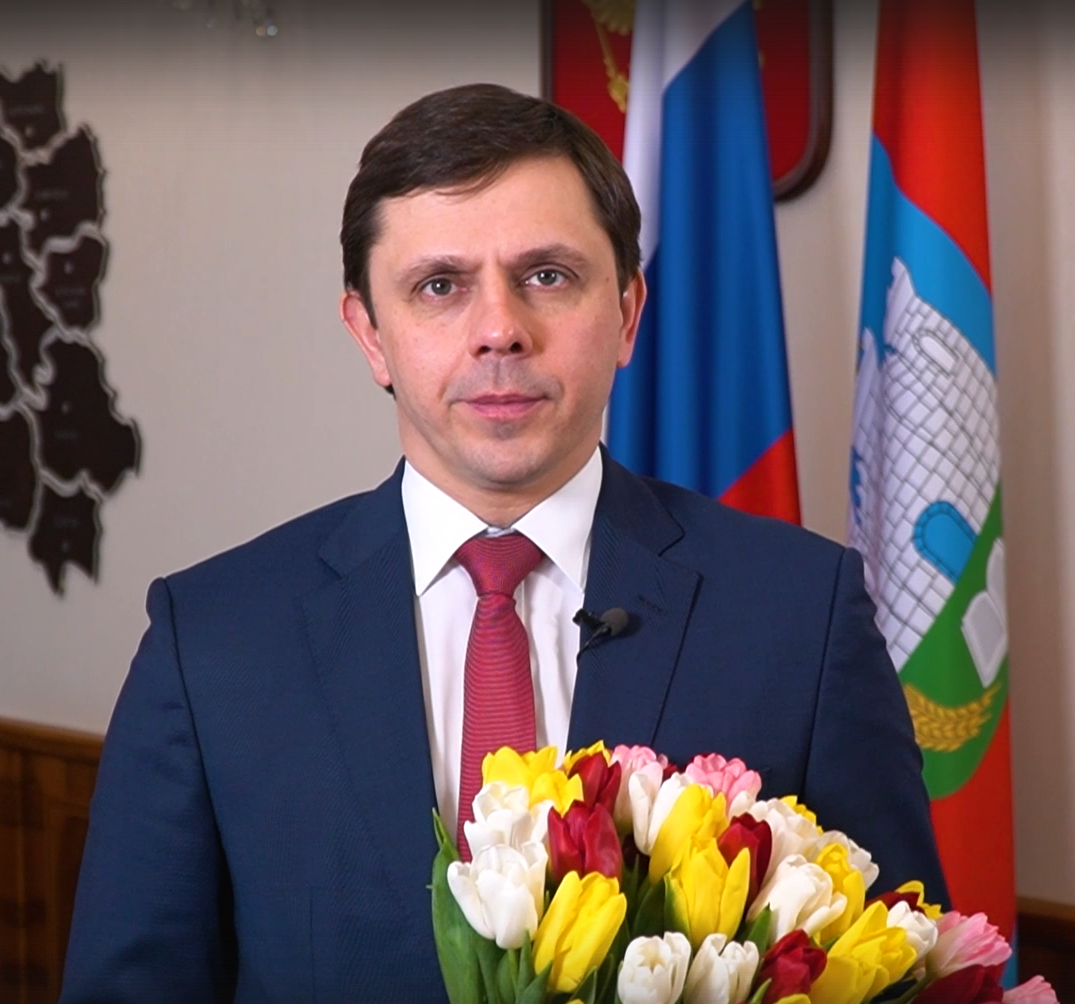 Губернатор Орловской области поздравляет орловчанок с 8 марта!