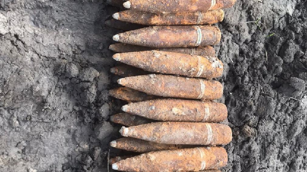 В соседней с Орловщиной Брянской области обезвредили 18 снарядов времен Великой Отечественной