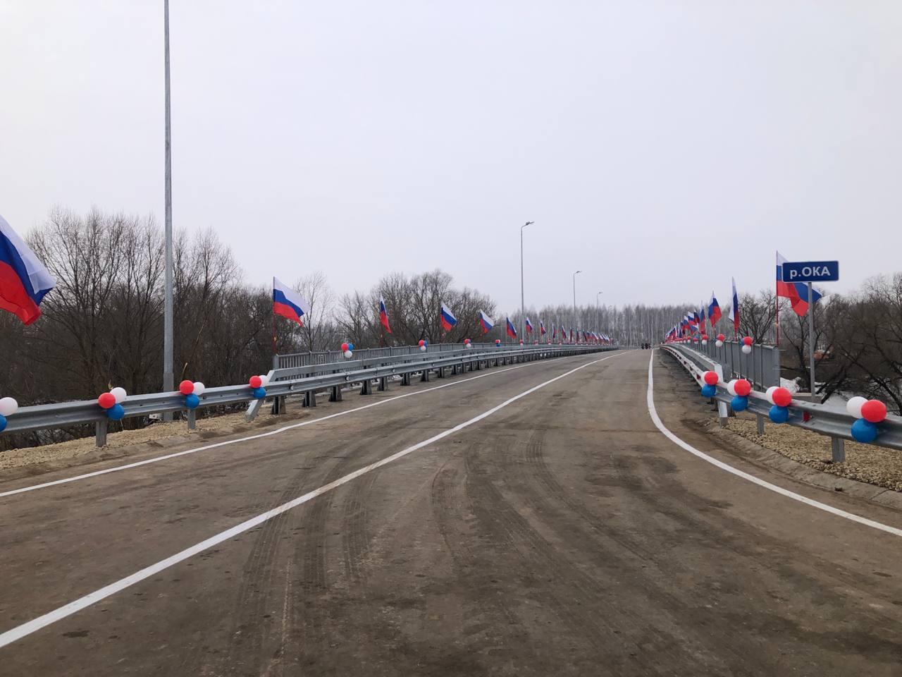 Возле д. Тайное в Орловской области идёт подготовка к запуску движения по новому мосту