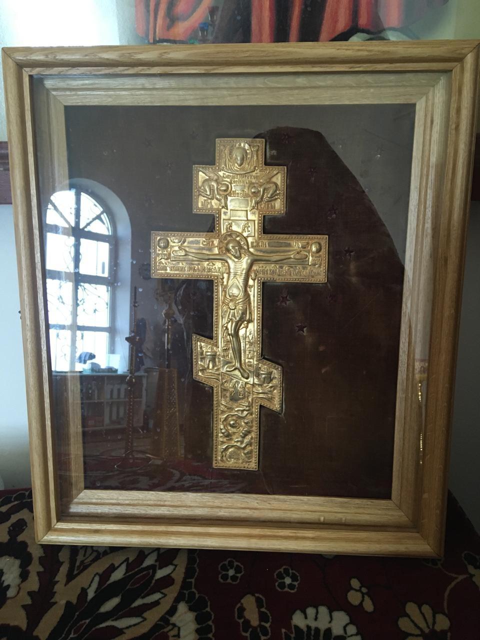 Орловскому храму пожертвовали старинный крест
