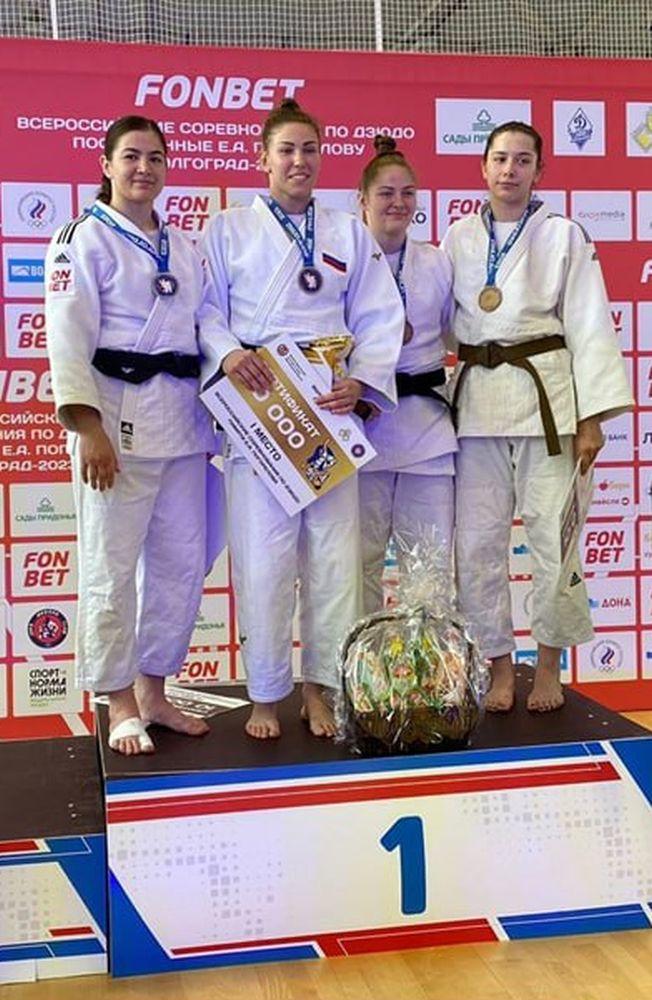 Орловчанка Антонина Шмелева победила на всероссийских соревнованиях по дзюдо