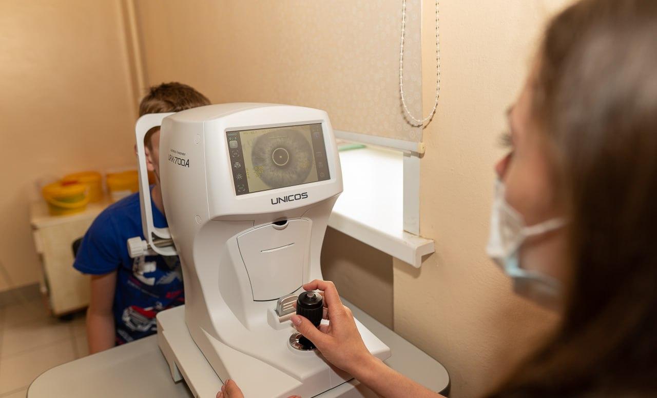 В две детские поликлиники Орла поступило новое офтальмологическое оборудование
