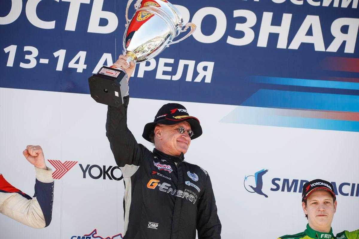 Орловский автогонщик Владимир Черевань победил на 1 этапе РСКГ