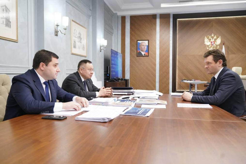 Министр строительства и ЖКХ России обсудил с вице-губернатором Орловской области реализацию нацпроекта