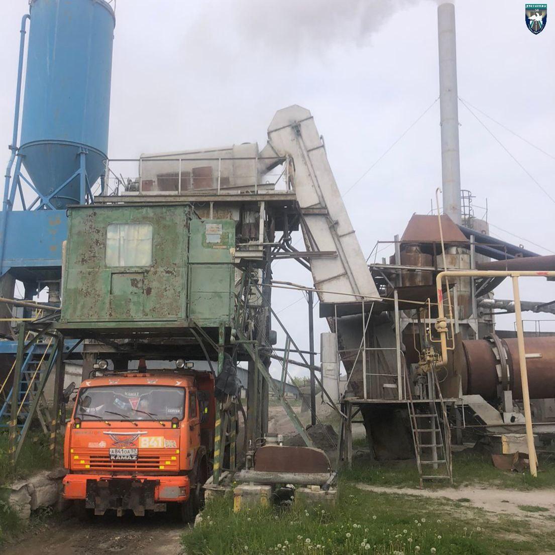 В Новодеревеньковском районе запустили асфальтобетонный завод