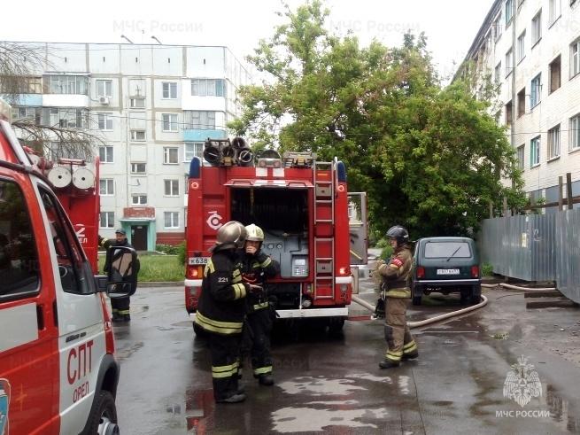 В Орле вновь горело выселенное общежитие на улице Металлургов