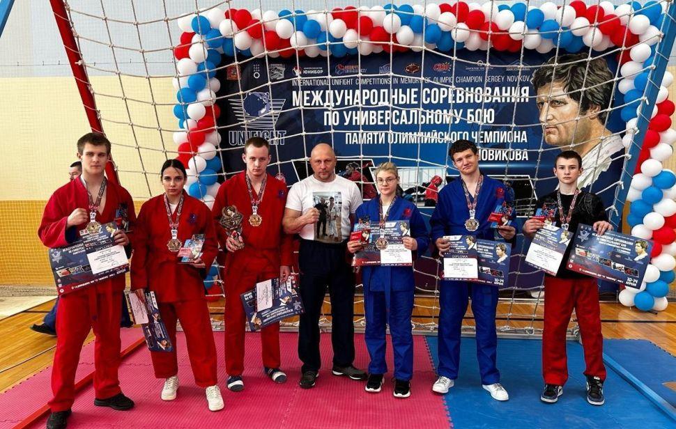 Орловские спортсмены завоевали семь медалей на международном турнире по универсальному бою 