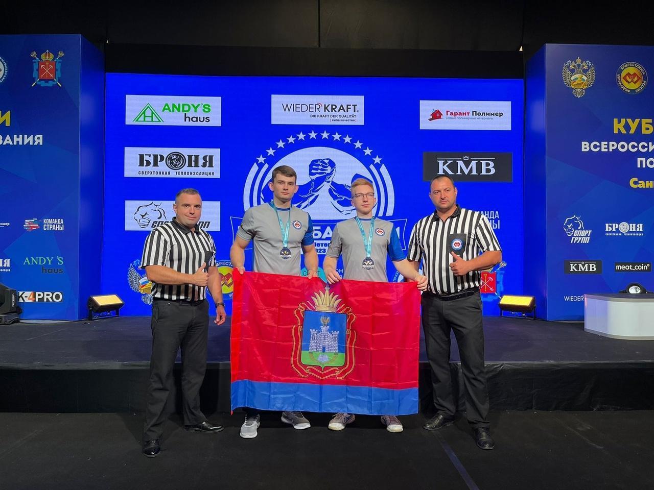 Орловские силачи дважды взяли серебро на «Кубке Балтики»