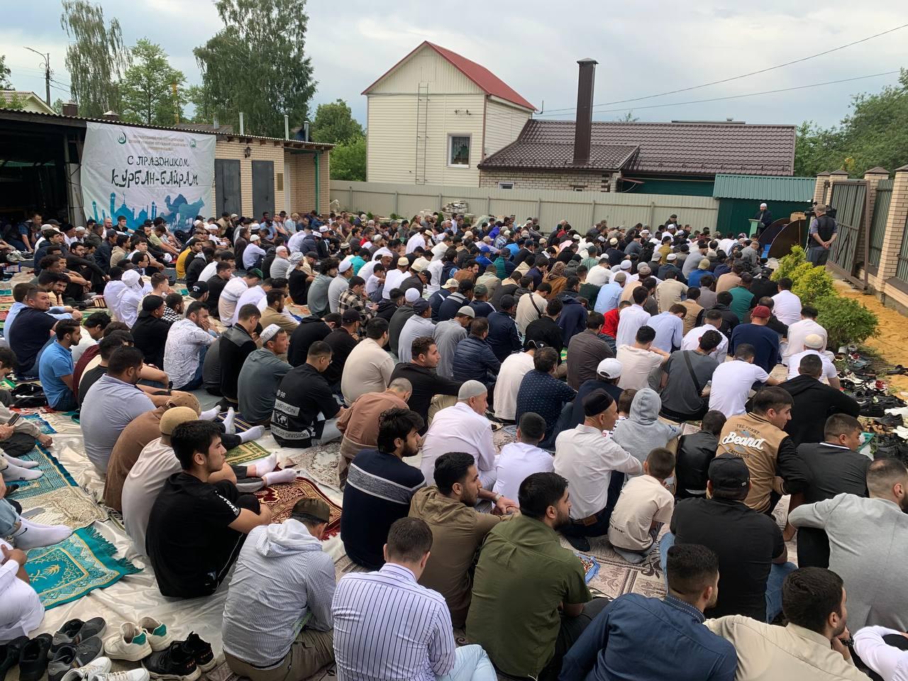 Мусульмане Орловской области встречают  Курбан-байрам 