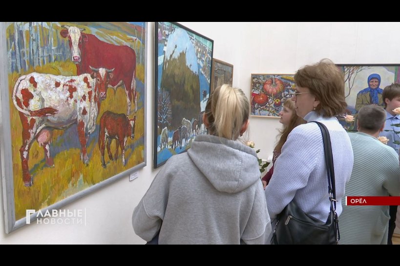 В школе изобразительных искусств открылась выставка работ Марии Васильевой