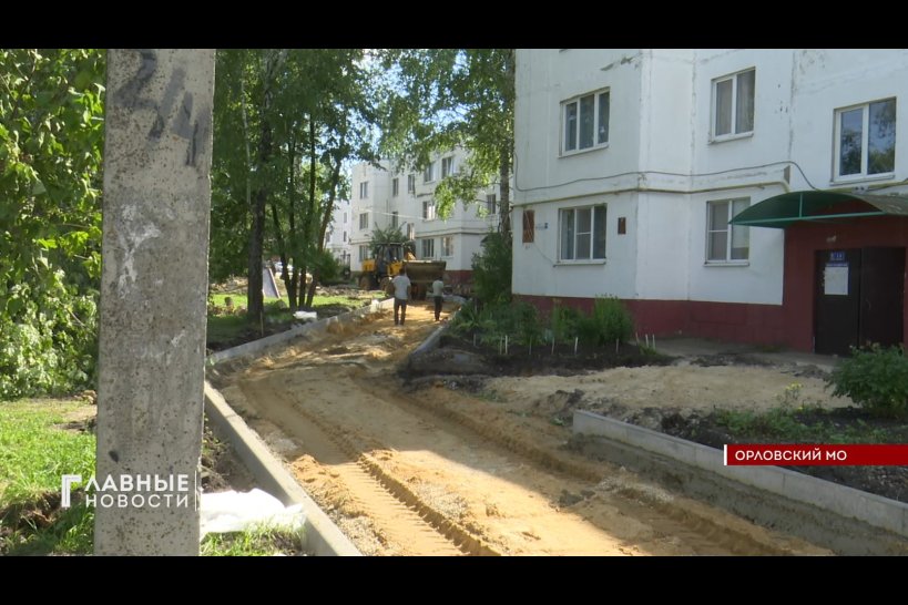 В поселке Куликовский Орловского округа в этом году отремонтируют два двора