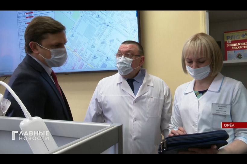 Андрей Клычков поздравил сотрудников "Станции скорой медицинской помощи" с профессиональным праздником 