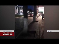 Ленинская превратилась в проезжую часть