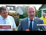 Дороги в частном секторе Орла ремонтируют по новой технологии