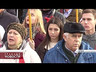 Парад в честь дня Октябрьской революции
